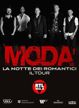 Home Page MODA' LA NOTTE DEI ROMANTICI - IL TOUR